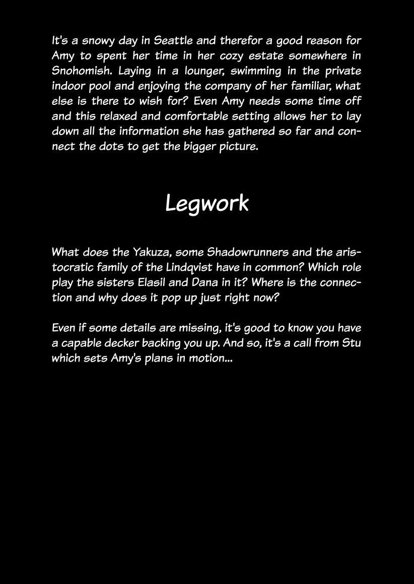 08 - Legwork Intro